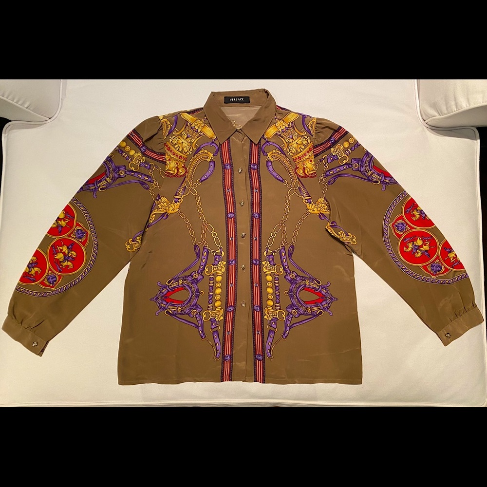 Vintage Versace Woman’s Blouse